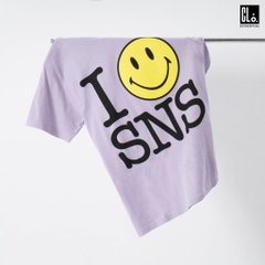 Chinatown Market I Smiley SNS Tee/Lilac