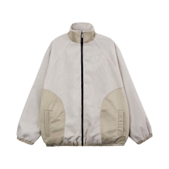 M.B.C Corduroy Nylon Jacket - Beige