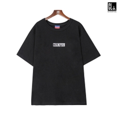 Champion, Heritage Bookstore Logo T-Shirt - Black