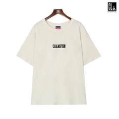 Champion, Heritage Bookstore Logo T-Shirt - Oat Meal