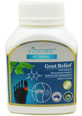 Viên uống hỗ trợ giảm gout Vitatree Gout Relief 60 viên