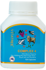 Viên uống tăng cường sức khỏe Vitatree Complex 4 120 viên