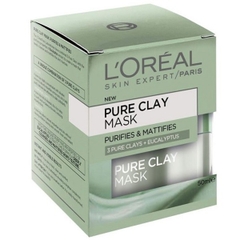 Mặt nạ L'Oreal Pure Clay Mask Eucalyptus Purifies Mattifies 50ml