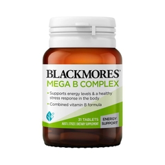 Viên uống Vitamin B tổng hợp Blackmores Mega B Complex