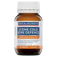 Viên uống tăng cường miễn dịch Ethical Nutrients Lysine Cold Sore Defence