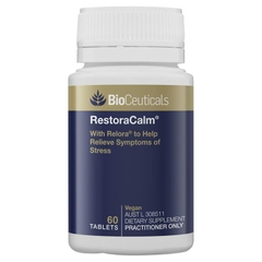 Viên uống giảm căng thẳng lo âu BioCeuticals RestoraCalm 60 viên