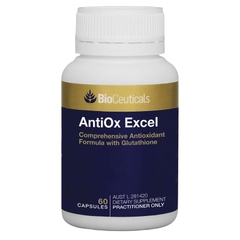 Viên uống chống oxy hóa toàn diện Bioceuticals AntiOx Excel 60 viên