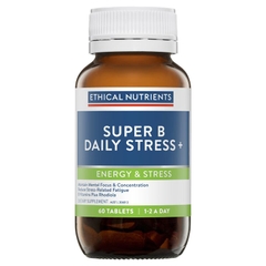Viên uống giảm căng thẳng mệt mỏi Ethical Nutrients Super B Daily Stress + 60 viên