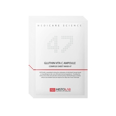 Mặt nạ dưỡng trắng Histolab Gluthin Vita C Ampoule Complex Sheet Mask 47