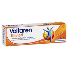 Gel bôi Voltaren Emulgel hỗ trợ giảm sưng, đau, kháng viêm