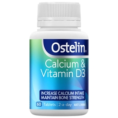 Viên uống bổ sung Canxi Ostelin Calcium & Vitamin D3