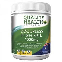 Viên uống dầu cá không mùi Quality Health Odourless Fish Oil 1000mg 400 viên