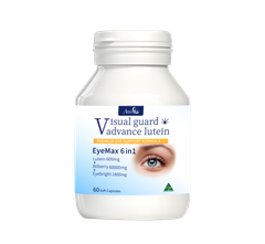 Viên bổ mắt Ausiki Visual Guard Advance Lutein EyeMax 6 in1 60 viên
