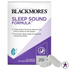 Blackmores Sleep Sound Formula hỗ trợ ngủ & giúp ngủ ngon 30 viên