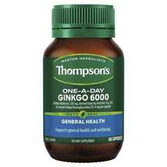 Viên uống bổ não Ginkgo Úc 6000mg Thompson's One A Day 60 viên