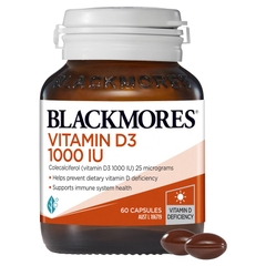 Viên uống bổ sung Vitamin D3 1000IU Blackmores