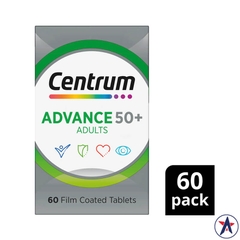 Vitamin tổng hợp Centrum Multivitamin Advance 50+ cho người lớn tuổi
