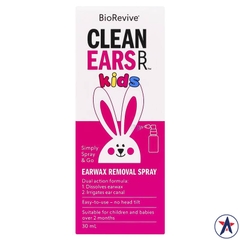 Clean Ears Kids Ear Wax Removal Spray vệ sinh tai cho trẻ 30ml