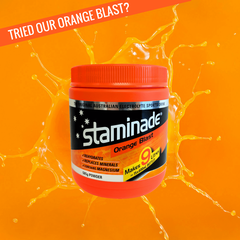 Staminade Orange Blast bột pha nước bù điện giải của Úc 585g