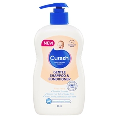 Dầu gội xả Curash Baby Care Shampoo & Conditioner 400ml