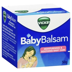 Dầu bôi ấm ngực Vicks Baby Balsam cho bé của Úc