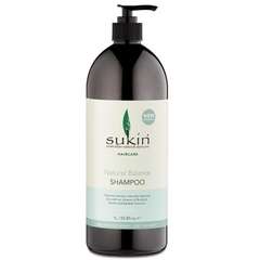 Dầu gội suôn mượt tóc Sukin Natural Balance Shampoo 1 lít