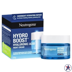 Dưỡng ẩm ban đêm Neutrogena Hydro Boost Hyaluronic Acid Night Cream 50g