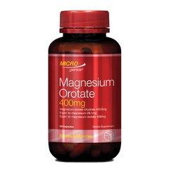 Viên uống hỗ trợ chức năng cơ bắp Microgenics Magnesium Orotate 400mg 90 viên