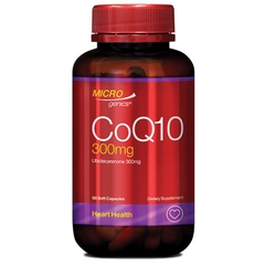 Viên uống hỗ trợ sức khoẻ tim mạch Microgenics CoQ10 300mg 60 viên