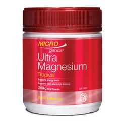 Bột bổ sung magie phục hồi cơ bắp Microgenics Ultra Magnesium Tropical 250g