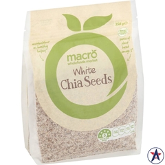 Hạt chia trắng Macro White Chia Seeds 350g
