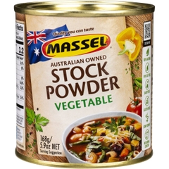 Hạt nêm Massel vị Rau củ Stock Powder Vegetable của Úc 168g