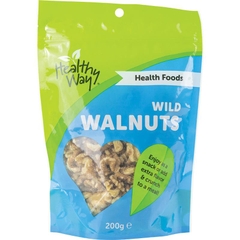 Hạt óc chó tách vỏ Healthy Way Wild Walnuts 200g