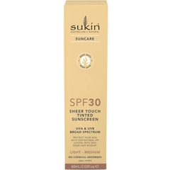 Kem chống nắng SPF30 Sukin Suncare Sheer Touch Tinted 60ml