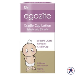 Kem dưỡng ẩm viêm da đầu tiết bã cho bé Egozite Cradle Cap Lotion 50ml