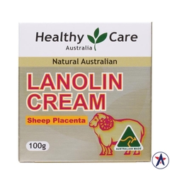 Kem dưỡng da Healthy Care Lanolin Sheep Placenta 100g