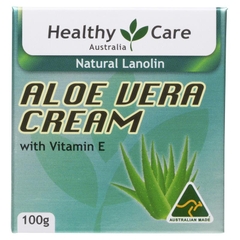 Kem dưỡng da Healthy Care Aloe Vera Cream with Vitamin E 100g