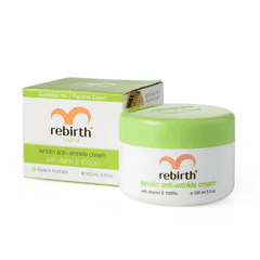 Kem dưỡng da chống nhăn Rebirth Lanolin & Vitamin E Anti-Wrinkle Cream 100g