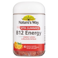 Kẹo dẻo bổ sung Vitamin B12 Nature's Way Adult Vita Gummies B12 Energy