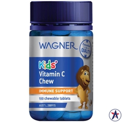 Kẹo vitamin C cho bé Wagner Kids Vitamin C Chewable 100 viên