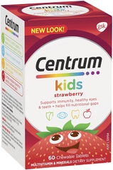 Centrum Kids Strawberry Multi Vitamin tổng hợp cho bé 60 viên