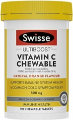 Swisse Ultiboost Vitamin C Chewable 500mg của Úc