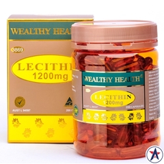 Mầm đậu nành Wealthy Health Lecithin 1200mg 200 viên