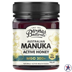 Mật ong Manuka Barnes Naturals Australian Manuka Honey (MGO 300+) 500g