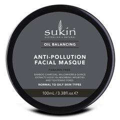 Mặt nạ than tre Sukin Oil Balancing Charcoal Anti-Pollution 100ml