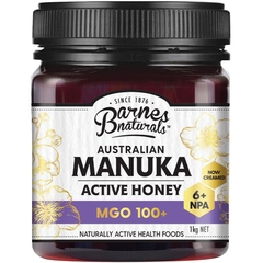 Mật ong Manuka Úc Barnes Naturals MGO 100+ Australian Honey 1kg