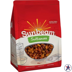 Nho khô Úc Sunbeam Australian Sultanas 1kg