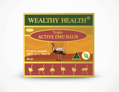 Kem bôi đà điểu Wealthy Health Triple Active Emu Balm 50ml
