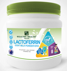 Bột sữa dê Wealthy Health Lactoferrin Goat Milk Powder + DHA 4g x 30 gói