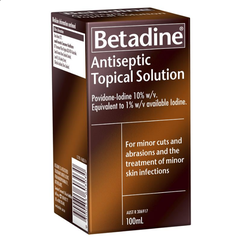 Dung dịch sát khuẩn dùng ngoài da Betadine Antiseptic Topical Solution